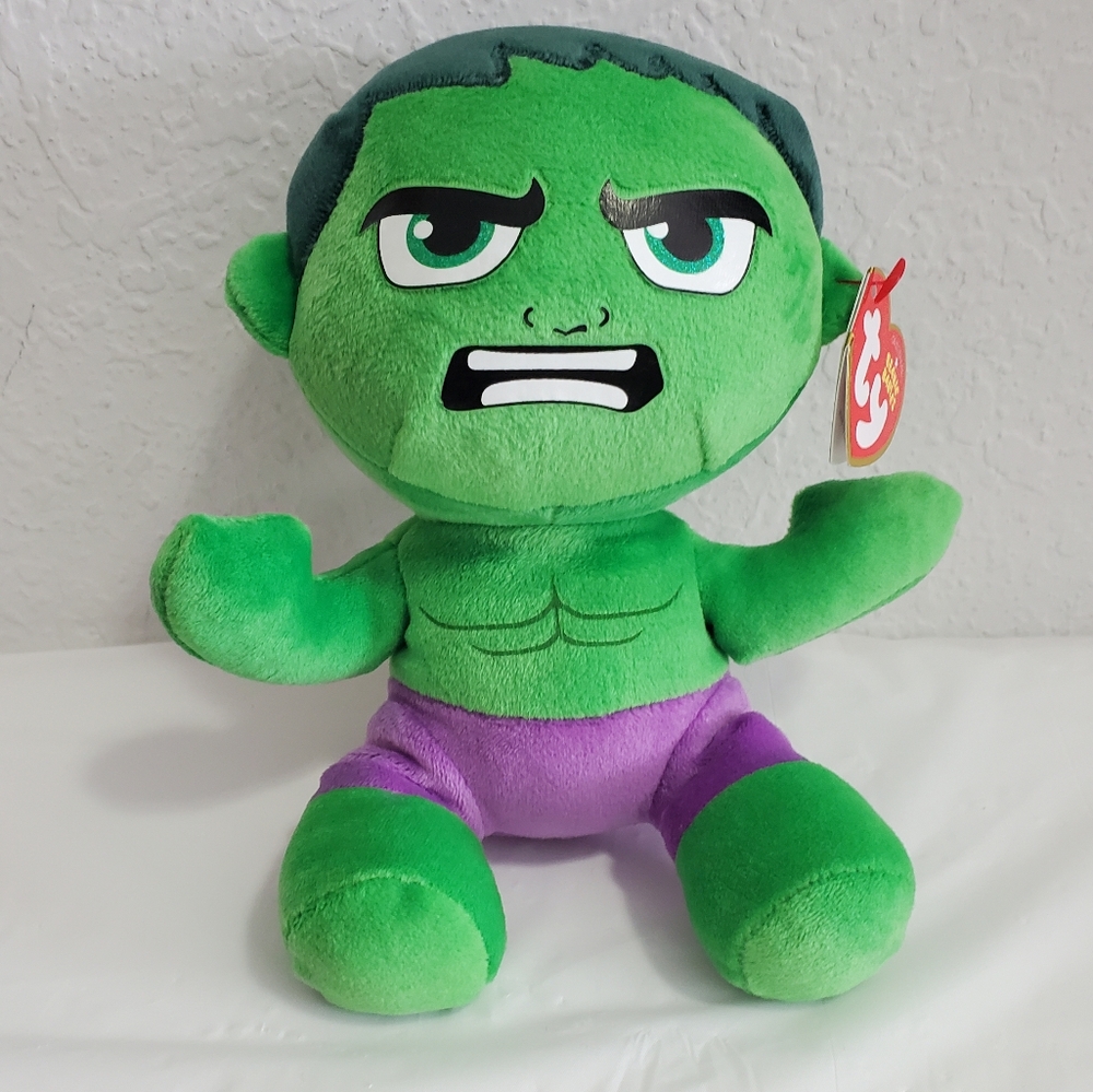NWT Ty Marvel HULK, 6" PLUSH